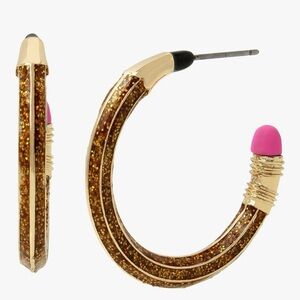 Betsey Johnson Pencil Earrings